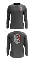 The Melrose Fire Company Incorporated 84438539 Long Sleeve Performance Shirt 22