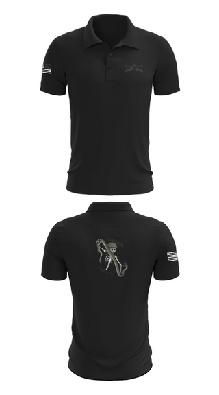 Short Sleeve Performance Polo, Q Troop 4/278th, Army, Teamtime, Team time, sublimation, custom sports apparel, team uniforms, spirit wear, spiritwear, sports uniforms, custom shirts, team store, custom team store, fundraiser sports, apparel fundraiser