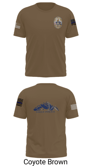 Old School Cotton Feel Shirt, Eagle Police Department, Police, Teamtime, Team time, sublimation, custom sports apparel, team uniforms, spirit wear, spiritwear, sports uniforms, custom shirts, team store, custom team store, fundraiser sports, apparel fundraiser