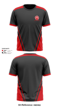 Wilson/EC Wildcats 88486955 Short Sleeve Performance Shirt - 1