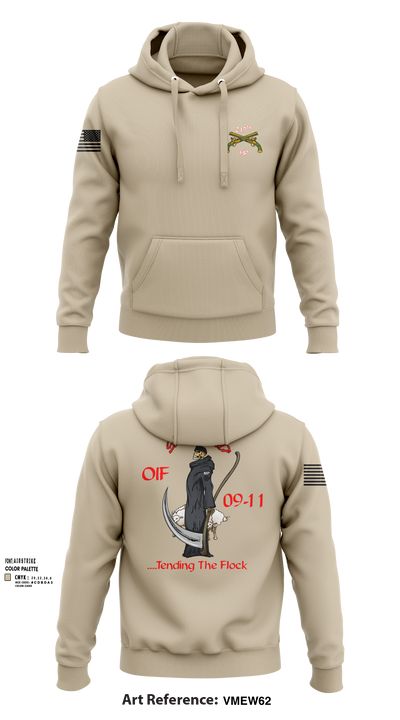 217th MP CO 3rd platoon Iraq 09-10 88609784 Hoodie - 103