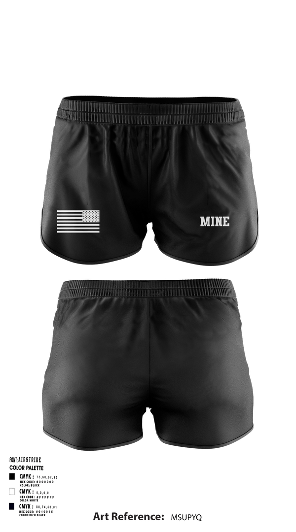 Ranger Panties, mine, Army, Teamtime, Team time, sublimation, custom sports apparel, team uniforms, spirit wear, spiritwear, sports uniforms, custom shirts, team store, custom team store, fundraiser sports, apparel fundraiser