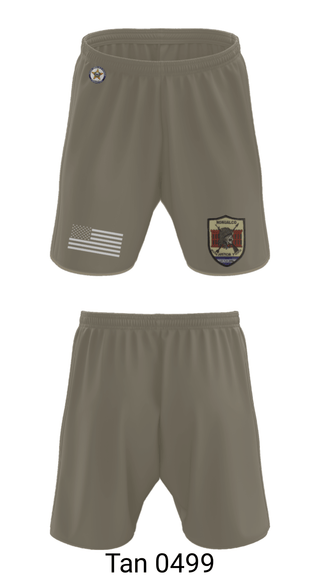 Athletic Shorts With Pockets, Battallion Nonualco, Army, Teamtime, Team time, sublimation, custom sports apparel, team uniforms, spirit wear, spiritwear, sports uniforms, custom shirts, team store, custom team store, fundraiser sports, apparel fundraiser