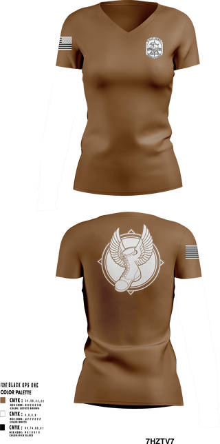 Women's Short Sleeve Vneck Shirt, 445th SERE, Air Force, Teamtime, Team time, sublimation, custom sports apparel, team uniforms, spirit wear, spiritwear, sports uniforms, custom shirts, team store, custom team store, fundraiser sports, apparel fundraiser