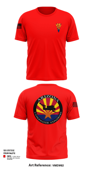 Short Sleeve Performance Shirt, Arizona Underwater Explorers, Police, Teamtime, Team time, sublimation, custom sports apparel, team uniforms, spirit wear, spiritwear, sports uniforms, custom shirts, team store, custom team store, fundraiser sports, apparel fundraiser