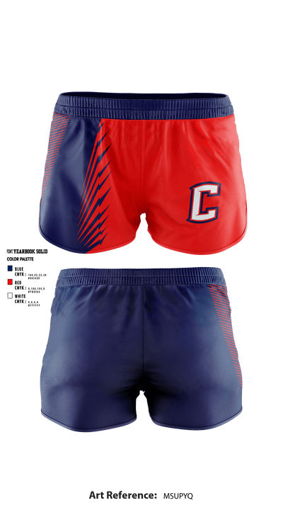 Hopkins County Central High School Track & Field 30839293 Track Shorts - 1