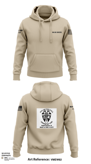 Hoodie, Service AideService AideVia De Cristo, , Teamtime, Team time, sublimation, custom sports apparel, team uniforms, spirit wear, spiritwear, sports uniforms, custom shirts, team store, custom team store, fundraiser sports, apparel fundraiser