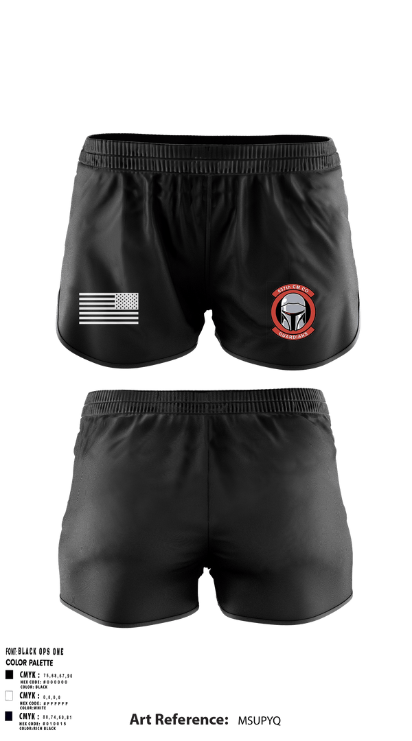 Ranger Panties, 637th Chemical Company, National Guard, Teamtime, Team time, sublimation, custom sports apparel, team uniforms, spirit wear, spiritwear, sports uniforms, custom shirts, team store, custom team store, fundraiser sports, apparel fundraiser
