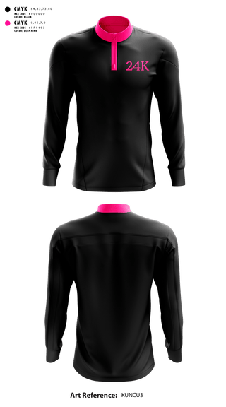 Quarter Zip Jacket, 24k, Men's Basketball, Teamtime, Team time, sublimation, custom sports apparel, team uniforms, spirit wear, spiritwear, sports uniforms, custom shirts, team store, custom team store, fundraiser sports, apparel fundraiser