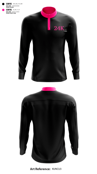 24k 58009859 Quarter Zip Jacket - 1