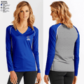 Goddard High School Volleyball 70609969 Women's Long Sleeve V-neck Shirt - 2