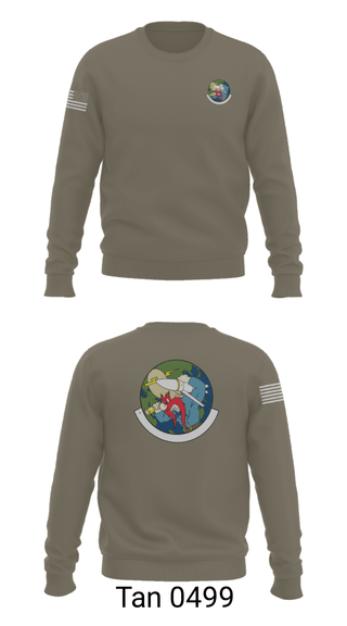 Crew Neck Sweatshirt, 20th Intelligence Squadron, Air Force, Teamtime, Team time, sublimation, custom sports apparel, team uniforms, spirit wear, spiritwear, sports uniforms, custom shirts, team store, custom team store, fundraiser sports, apparel fundraiser