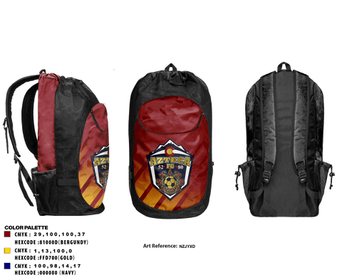 Gear Bag, Azteca, Men's Soccer, Teamtime, Team time, sublimation, custom sports apparel, team uniforms, spirit wear, spiritwear, sports uniforms, custom shirts, team store, custom team store, fundraiser sports, apparel fundraiser