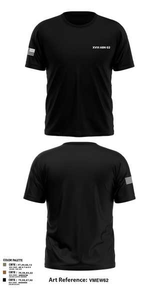 Short Sleeve Performance Shirt, XVIII ABN G2, Army, Teamtime, Team time, sublimation, custom sports apparel, team uniforms, spirit wear, spiritwear, sports uniforms, custom shirts, team store, custom team store, fundraiser sports, apparel fundraiser