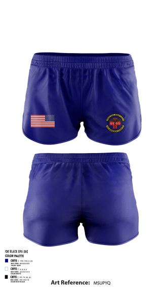 Women's Shorts, 452d Aeromedical Staging Squadron, Air Force, Teamtime, Team time, sublimation, custom sports apparel, team uniforms, spirit wear, spiritwear, sports uniforms, custom shirts, team store, custom team store, fundraiser sports, apparel fundraiser