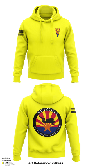 Hoodie, Arizona Underwater Explorers, Police, Teamtime, Team time, sublimation, custom sports apparel, team uniforms, spirit wear, spiritwear, sports uniforms, custom shirts, team store, custom team store, fundraiser sports, apparel fundraiser