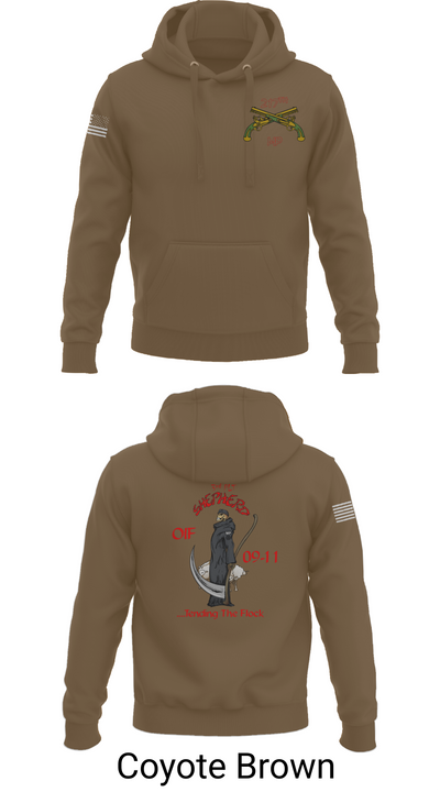 217th MP CO 3rd platoon Iraq 09-10 88609784 Hoodie - 18