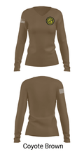 OCS 117th RTI 76770798 Women's Long Sleeve V-neck Shirt - 16