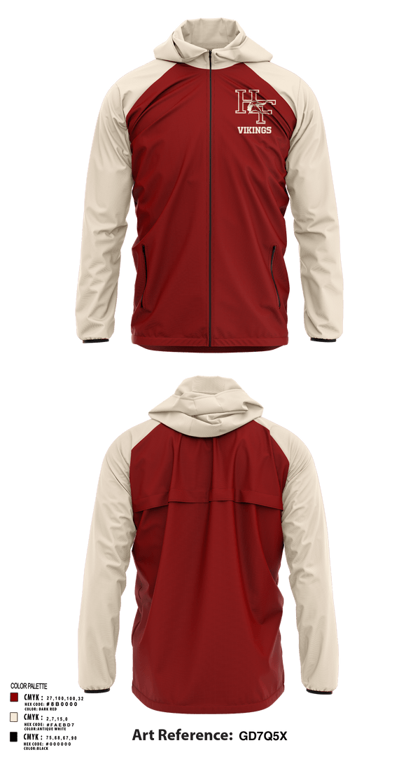 Windbreaker, Vikings, Cheer, Teamtime, Team time, sublimation, custom sports apparel, team uniforms, spirit wear, spiritwear, sports uniforms, custom shirts, team store, custom team store, fundraiser sports, apparel fundraiser