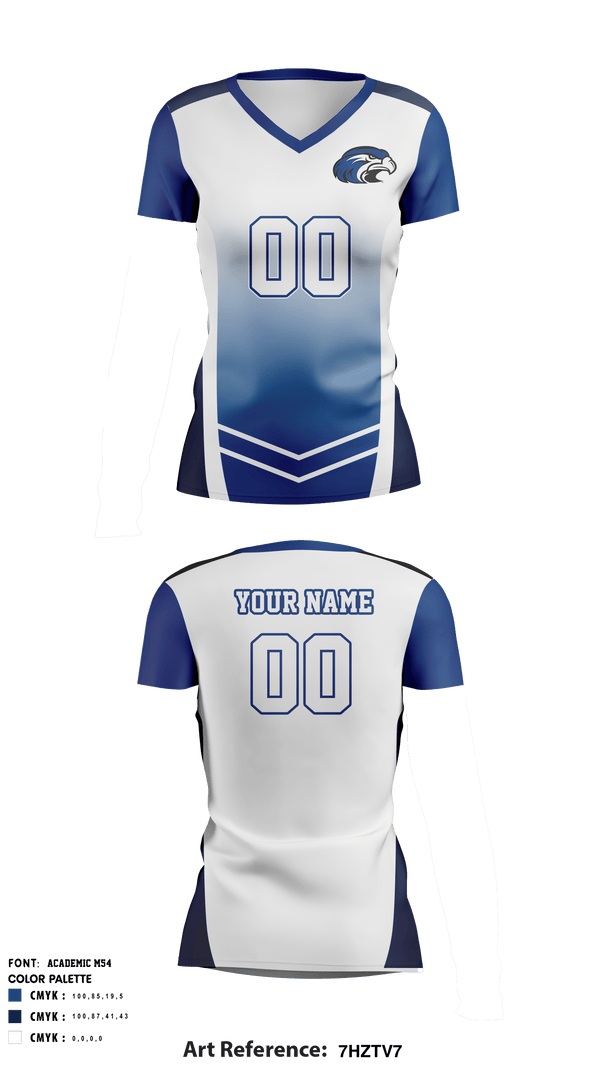 Women's Short Sleeve Vneck Shirt, Shorter University Athletics Volleyball, Women's Volleyball, Teamtime, Team time, sublimation, custom sports apparel, team uniforms, spirit wear, spiritwear, sports uniforms, custom shirts, team store, custom team store, fundraiser sports, apparel fundraiser