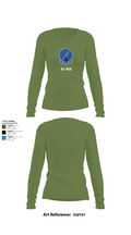83 NOS 72019840 Women's Long Sleeve V-neck Shirt - 42