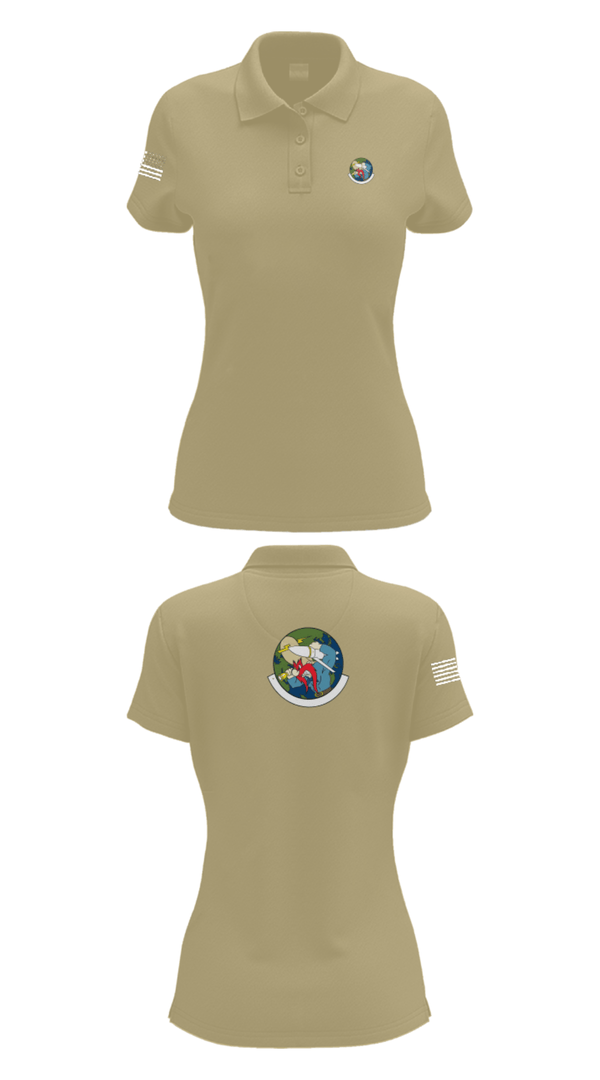Women's Short Sleeve Performance Polo, 20th Intelligence Squadron, Air Force, Teamtime, Team time, sublimation, custom sports apparel, team uniforms, spirit wear, spiritwear, sports uniforms, custom shirts, team store, custom team store, fundraiser sports, apparel fundraiser