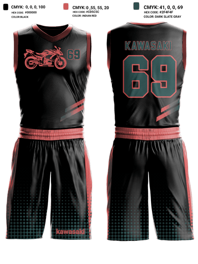 Kawasaki 87939486 Basketball Uniform - 1