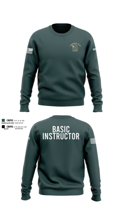 Academy-Basic Unit Crew Neck Sweatshirt - 101