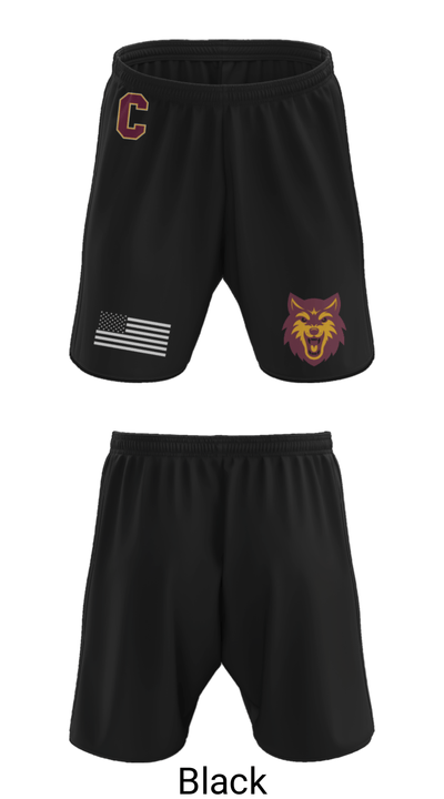 Colonie Central High School Volleyball 71332404 Athletic Shorts With Pockets - 20