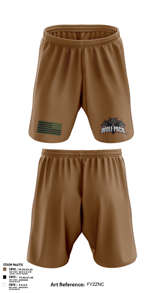 Athletic Shorts With Pockets, 501st BSB, Army, Teamtime, Team time, sublimation, custom sports apparel, team uniforms, spirit wear, spiritwear, sports uniforms, custom shirts, team store, custom team store, fundraiser sports, apparel fundraiser