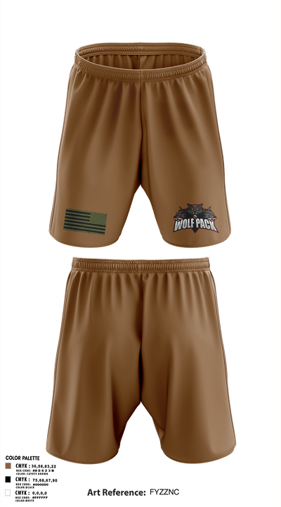 501st BSB 21749910 Athletic Shorts With Pockets - 1