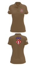 37th engineer bn 83010266 Women's Short Sleeve Performance Polo  - 15