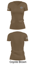 HCS 935th Aviation support battalion 94548122 Women's Short Sleeve V-neck Shirt - 8