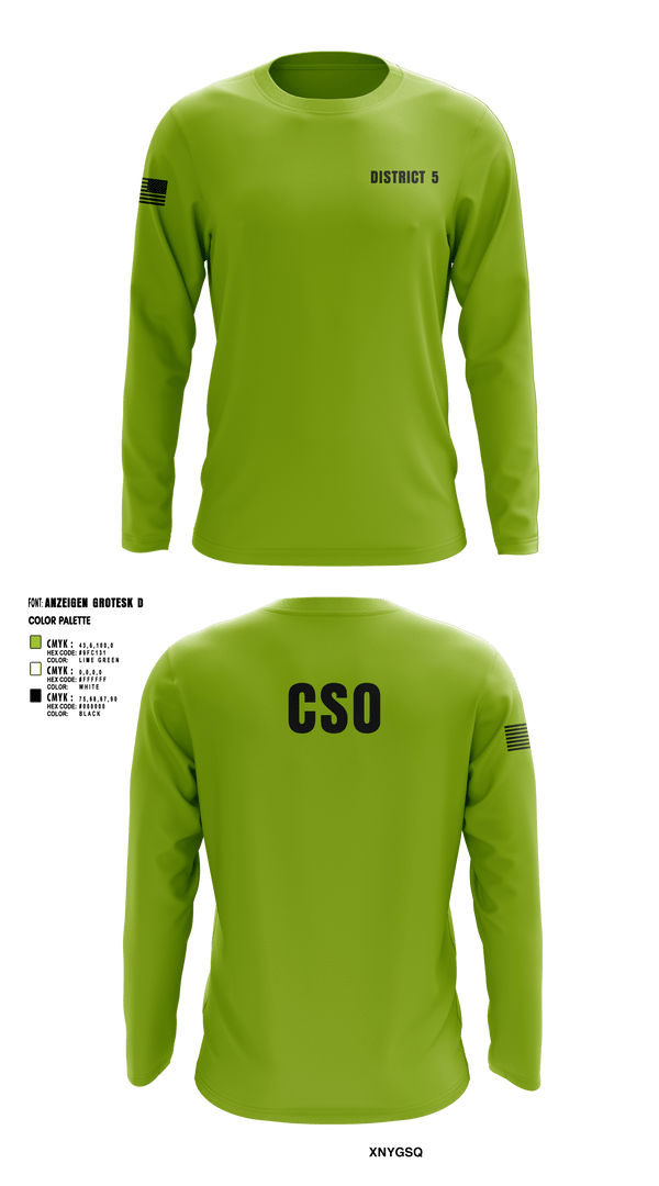 Long Sleeve Performance Shirt, District 5 CSO, Police, Teamtime, Team time, sublimation, custom sports apparel, team uniforms, spirit wear, spiritwear, sports uniforms, custom shirts, team store, custom team store, fundraiser sports, apparel fundraiser