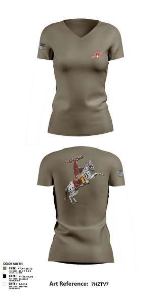 Women's Short Sleeve Vneck Shirt, FSU ROTC, Army, Teamtime, Team time, sublimation, custom sports apparel, team uniforms, spirit wear, spiritwear, sports uniforms, custom shirts, team store, custom team store, fundraiser sports, apparel fundraiser