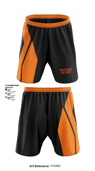 WolfPack 59195616 Athletic Shorts With Pockets - 1