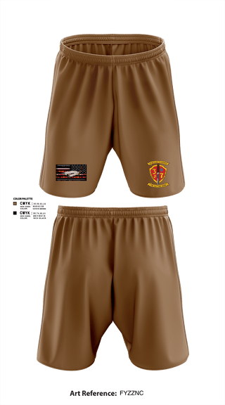 Athletic Shorts With Pockets, 3/7 India Co. Wpns Plt, Marines, Teamtime, Team time, sublimation, custom sports apparel, team uniforms, spirit wear, spiritwear, sports uniforms, custom shirts, team store, custom team store, fundraiser sports, apparel fundraiser