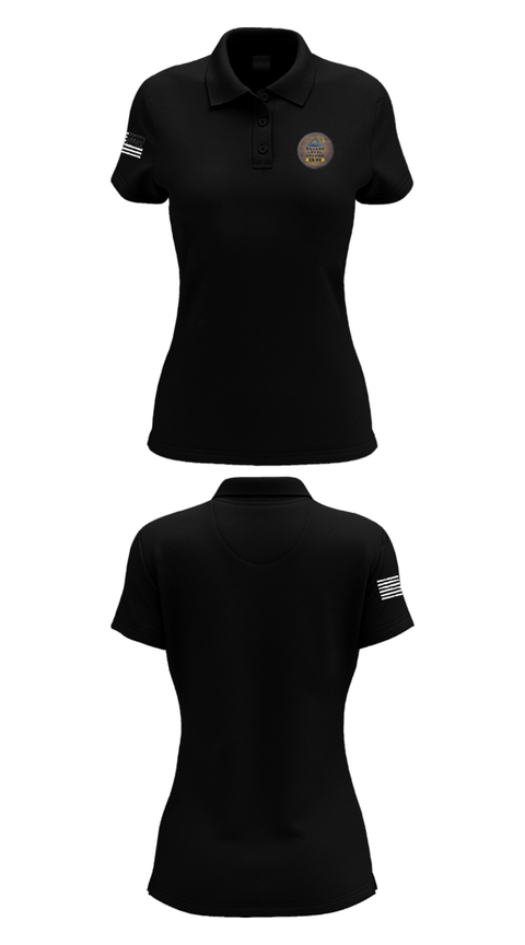Women's Short Sleeve Performance Polo, Square Level and Plumb, , Teamtime, Team time, sublimation, custom sports apparel, team uniforms, spirit wear, spiritwear, sports uniforms, custom shirts, team store, custom team store, fundraiser sports, apparel fundraiser