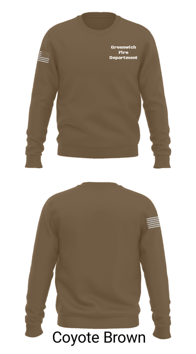 Greenwich Fire Department 44525559 Crew Neck Sweatshirt - 5