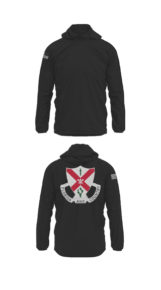 Windbreaker, C Co 1-124 Rifle Company, National Guard, Teamtime, Team time, sublimation, custom sports apparel, team uniforms, spirit wear, spiritwear, sports uniforms, custom shirts, team store, custom team store, fundraiser sports, apparel fundraiser