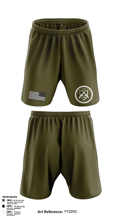 Weapons Field Training 21239816 Athletic Shorts With Pockets - 1