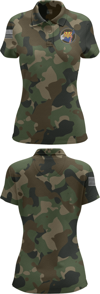 Women's Short Sleeve Performance Polo, Arizona Department of Veterans ServicesArizona Department of Veterans Services, , Teamtime, Team time, sublimation, custom sports apparel, team uniforms, spirit wear, spiritwear, sports uniforms, custom shirts, team store, custom team store, fundraiser sports, apparel fundraiser