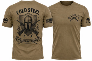 C. Co 2/113th INF Short Sleeve Performance Shirt - 1