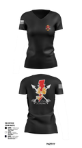 S3 Fires 1-1SFG(A) 45789233 Women's Short Sleeve V-neck Shirt - 101