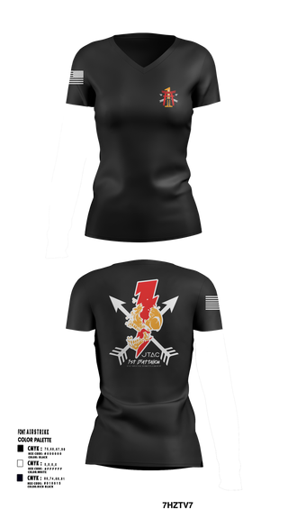Women's Short Sleeve Vneck Shirt, S3 Fires 1-1SFG(A), , Teamtime, Team time, sublimation, custom sports apparel, team uniforms, spirit wear, spiritwear, sports uniforms, custom shirts, team store, custom team store, fundraiser sports, apparel fundraiser