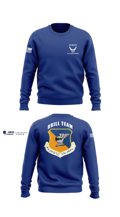 WBHS AFJROTC 46215478 Crew Neck Sweatshirt - 5