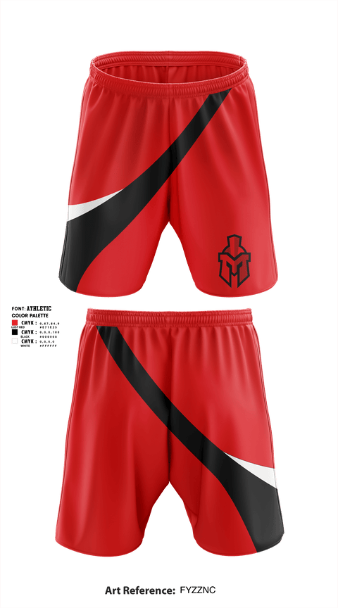 Athletic Shorts With Pockets, Redmen, Spirit Store, Teamtime, Team time, sublimation, custom sports apparel, team uniforms, spirit wear, spiritwear, sports uniforms, custom shirts, team store, custom team store, fundraiser sports, apparel fundraiser