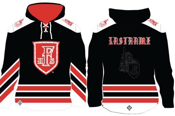 Fairview Men's Soccer 98323569 Hockey Hoodie - 1