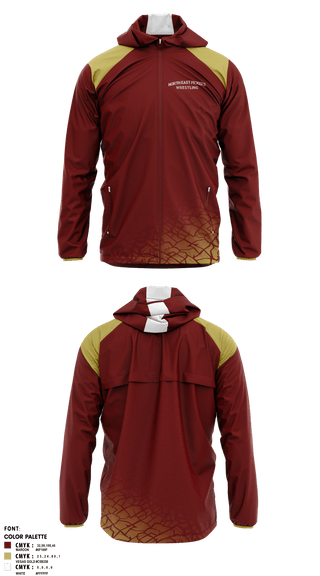 Windbreaker, North East Pickers, Wrestling, Teamtime, Team time, sublimation, custom sports apparel, team uniforms, spirit wear, spiritwear, sports uniforms, custom shirts, team store, custom team store, fundraiser sports, apparel fundraiser