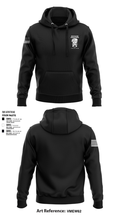 1st Plt, A Co, 2-325 AIR 48515374 Hoodie - 1